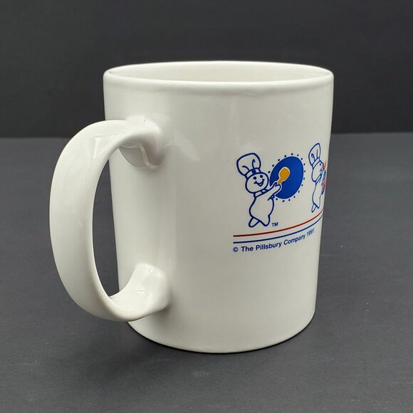Corelle Pillsbury Doughboy Mug Corning Dough Boy Marching Band Mug - Picture 2 of 6